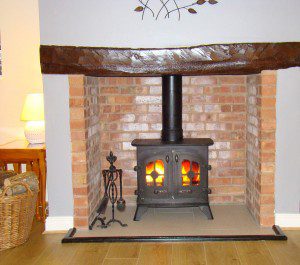 Tillys Self Catering Holiday Cottage Fireplace