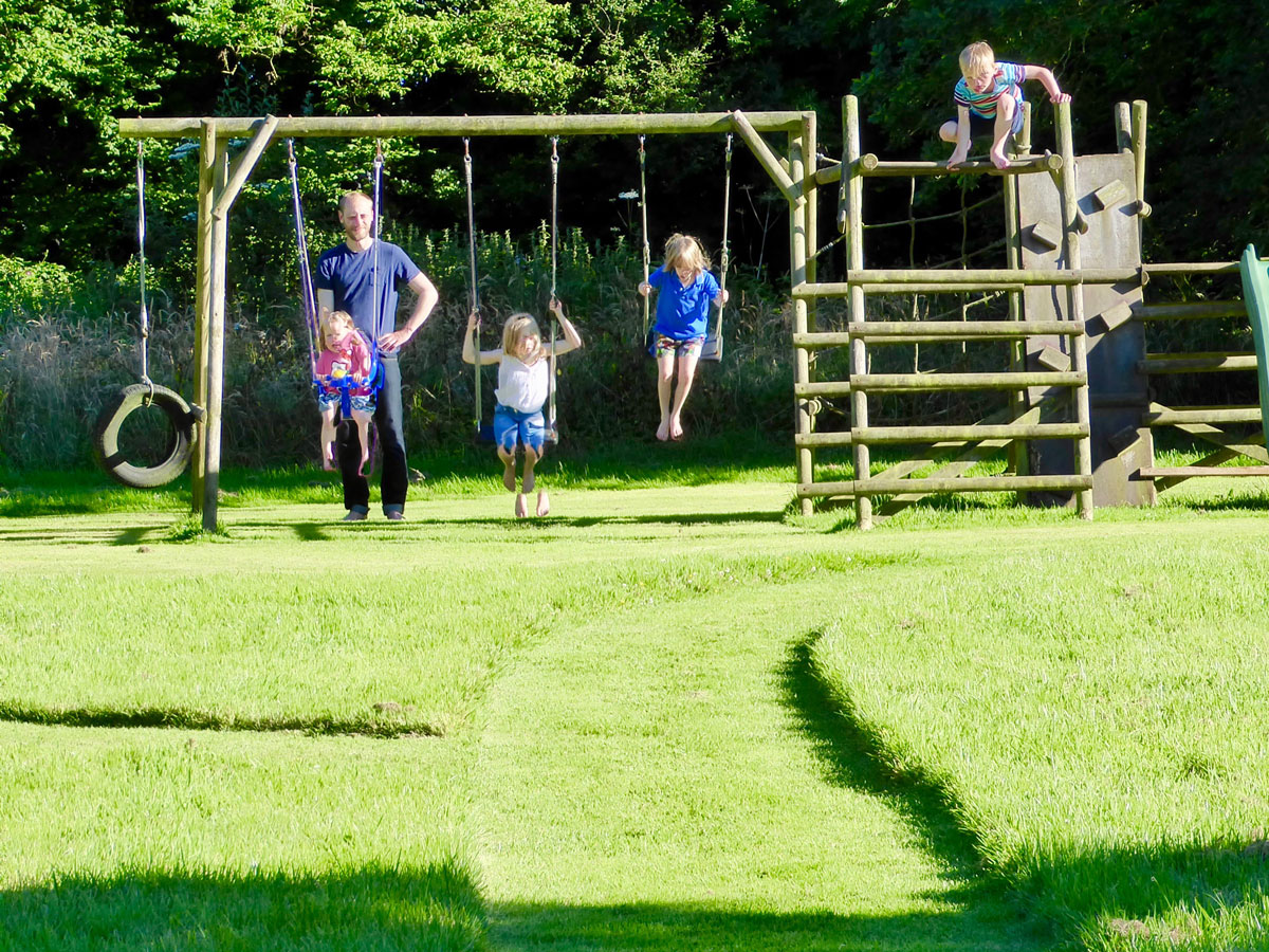 South Coombe outdoor play area